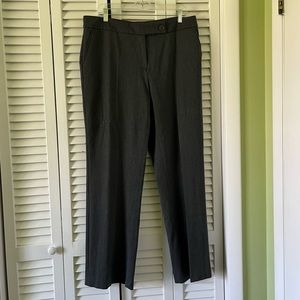 NWT Talbots Signature Boot Cut Gray Trousers Size 14